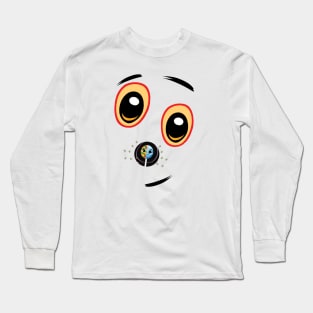 Puppy Astro Pop Long Sleeve T-Shirt